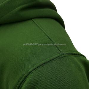 Otoño primavera Streetwear hombres Jogging Sweat Suit personalizado verde algodón Sudadera con capucha 3D gráfico serigrafía ecológica dos conjuntos - Product Image 4