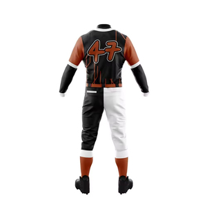 Ensembles d'uniformes de baseball unisexes sublimés sur mesure, 100% polyester respirant, entièrement personnalisables, couleurs et logos d'équipe, maillots de sport - Product Image 5