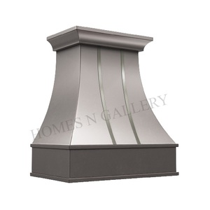 Campana extractora de acero inoxidable con acabado en polvo personalizado, montada en la pared, para isla de cocina, electrodoméstico para el hogar. - Product Image 2