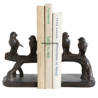 Vente en gros de supports de livres verticaux en métal avec base en marbre, plaqués or de haute qualité, design unique