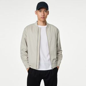 Chaquetas Bomber con Logotipo Personalizado de Moda Urbana, Servicio OEM, Chaqueta Bomber de Alta Calidad 2025 para Hombre - Product Image 1