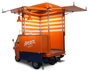 Tricycle Électrique pour Restauration Mobile, Chariot de Traiteur à Trois Roues, Résistant à la Rouille, Garantie 5 Ans, Café, Pizza, Tacos, Glaces, Snacks - Product Image 5