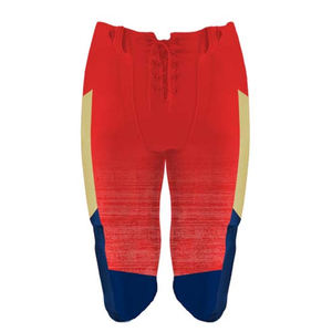 OEM Durable secado rápido profesional Stitch Spandex conjuntos de uniformes de entrenamiento para jóvenes impresión personalizada sublimación fútbol americano Jersey - Product Image 6