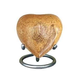 Urna de cremación funeraria de diseño moderno de calidad de exportación, urnas de ataúd de madera disponibles a precio mayorista para exportar desde la India - Product Image 3