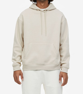 Sudadera con Capucha para Hombre, OEM/ODM, 100% Algodón Fleece, 580g, Logotipo Bordado Personalizado, Resistente al Viento, Ecológica, Estilo Holgado con Hombros Caídos - Product Image 6