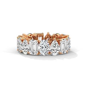 แหวนเพชรทรงแฟนซีแบบ Eternity - Product Image 5