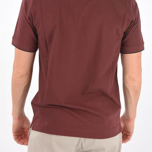 Pakistán venta al por mayor Premium hombres Casual manga corta para Polos patrón sólido tejido de punto para Polo ropa de verano - Product Image 2