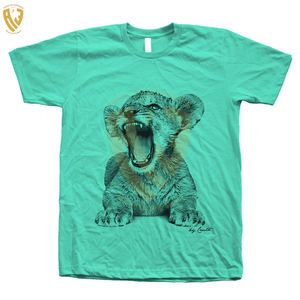 Vêtements Finch hommes sérigraphie chemises personnalisées 100% coton vêtements anti-rides sérigraphie Slim Fit t-shirt femmes t-shirt - Product Image 6