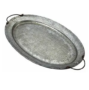 Wholesale Round Gold Tray Metal Copper Brass Storage Jewelry Cosmetics Vanity Tray Stainless Steel Serving Tray