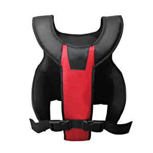 Protège-poitrine de boxe noir personnalisé pour les arts martiaux Type factice Taekwondo protège-poitrine - Product Image 3