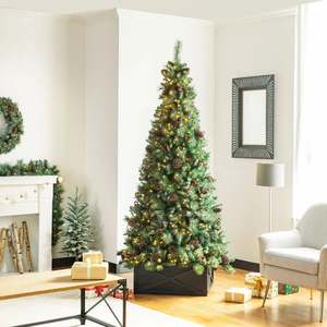 Soporte de árbol de Navidad de madera maciza de lujo al por mayor, decoración elegante inspirada en la naturaleza para el hogar, Año Nuevo, fiesta de Navidad - Product Image 4