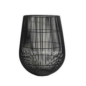 Lanterne en fil métallique décorative pour la maison avec nouveau design chandelier conique en métal et éclairage de lanterne pour la décoration de la maison et du jardin - Product Image 2