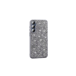 Funda de Teléfono de Lujo con Diamantes de Imitación y Purpurina Rosa Estilo Ins para Samsung Galaxy A16, Material de PC, Cubierta Trasera Protectora, Venta al por Menor - Product Image 3