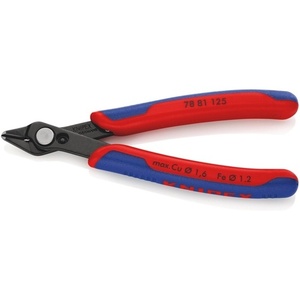 Electronic Side <b>Cutters</b> Super-Knips 125 Mm Form 8 Beveled <b>Edge</b> Very Small Burnished for KNIPEX - Product Image 4