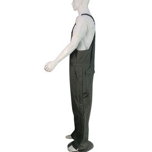 Venta al por mayor ignífugo reflectante alta visibilidad manga larga ropa de trabajo Mono transpirable impermeable resistente al fuego ropa de seguridad - Product Image 5