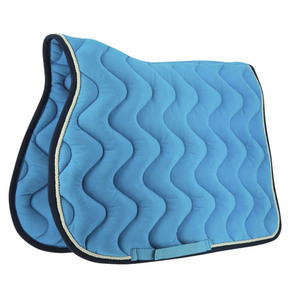 Ensemble de tapis de cheval de dressage équin par sublimation Tapis de selle Numnah avec design assorti pour propriétaires de chevaux - Product Image 1