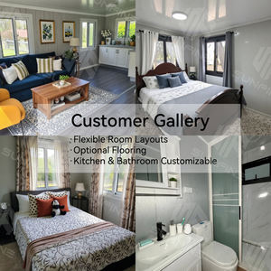 Maison conteneur extensible professionnelle prête à l'emploi de 40 pieds sur 20 pieds, à 2 étages, à aile unique - Product Image 6