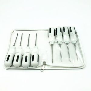 Juego de 8 Elevadores Dentales |   Empuñadura Ergonómica de Acero Inoxidable |   Instrumentos Profesionales para Clínicas - Product Image 6