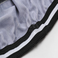 Maillot de cyclisme pour homme à manches courtes, motif à carreaux orange et bleu, léger, personnalisé, respirant, grande taille, tissu en maille, sport