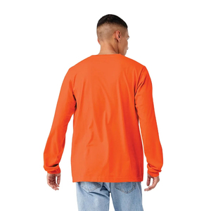 Men's Premium Quality 100% Cotton Men's Full <b>Sleeve</b> <b>T</b>-<b>Shirt</b> 100% Cotton Crew Plain Blank Design <b>Long</b> Sleeved in <b>Black</b> Color - Product Image 5