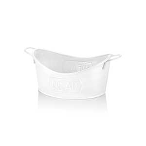 Récipient de service de stockage de pain blanc 28x17 cm - Product Image 1