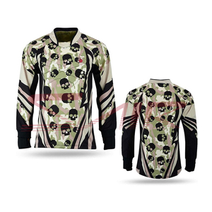 Men Paintball Jersey Top Grade Customized Fully Sublimation Padded Factory Made High Quality Mesh SAIR GARMENTS INDUSTRY Model - Product Image 5