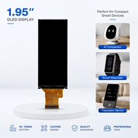 Monitor Portátil OLED de 1-8'' de Alta Resolución, Pantalla AMOLED con Interfaz MIPI QSPI para Dispositivos Inteligentes y Hardware de IA, Fabricación ODM OEM Premium