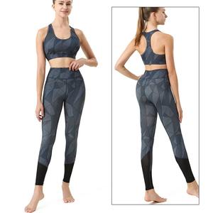 Nouveau survêtement décontracté Slim Fit de qualité supérieure imprimé en 3D respirant pour femmes ensemble de 2 pièces personnalisé élégant vente en gros ensemble de yoga et de gymnastique - Product Image 5