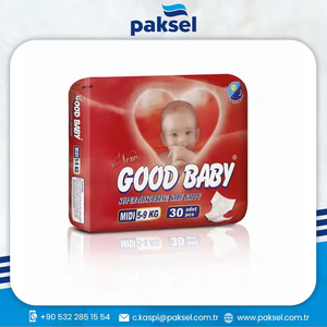 Couches bébé douces et absorbantes taille moyenne (5-9kg) 30 couches avec confort étanche et sec au prix le plus bas - Product Image 5