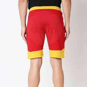 กางเกงขาสั้นผ้าฝ้ายสีทึบน้ำหนักเบาแห้งเร็วออกแบบได้ตามต้องการ100% - Product Image 4