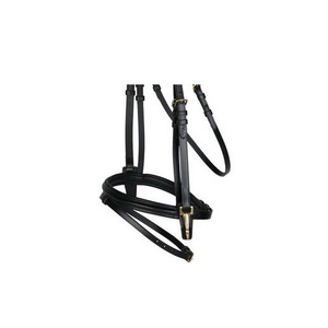 Tachuela de caballo de alta calidad fabricada en India: Brida inglesa de cuero negro con hebillas de latón/SS, venta al por mayor, circunferencia de Venta caliente - Product Image 2