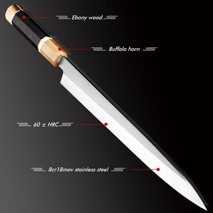 มีดสำหรับเชฟในครัวดามัสกัสทำมือทันสมัยใบมีดสำหรับใช้บริการ OEM คุณภาพสูงงานตามสั่ง - Product Image 5