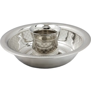 Bol de lavage en acier inoxydable avec poignée double face en laiton pour l'artisanat de prix bon marché Bol de lavage de qualité supérieure - Product Image 2