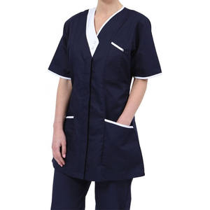 ชุดผ่าตัดมะเดื่อชุดทางการแพทย์แขนสั้นยืดได้ชุดยูนิฟอร์มสำหรับแพทย์พยาบาลทางการแพทย์และโรงพยาบาล - Product Image 1