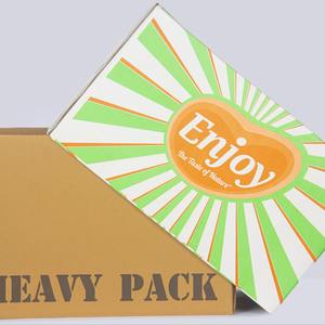 Boîte d'emballage en carton ondulé imprimé très demandée pour les fruits frais ou les légumes, disponible à la vente - Product Image 3