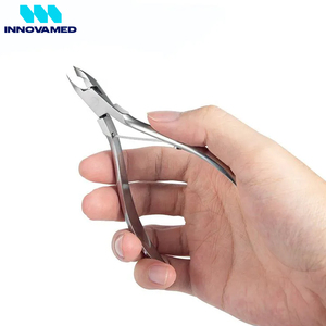 Coupe-ongles en acier inoxydable pour podologie avec ouverture large et lame incurvée, outil professionnel durable pour les soins des pieds - Product Image 6