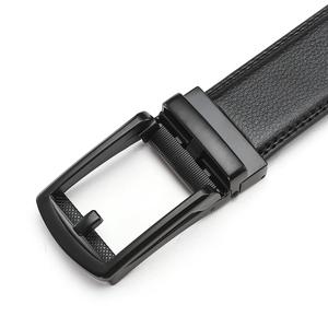 Ceinture en cuir véritable boucle réglable haute qualité hommes hommes accessoires concepteur personnalisé vente en gros hommes ceinture en cuir véritable - Product Image 6