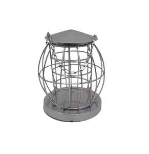 Alimentador de pájaros de Metal colgante para exteriores con estilo, alimentador de hierro duradero para pájaros salvajes, decoración de jardín Ideal y amantes de los pájaros - Product Image 2