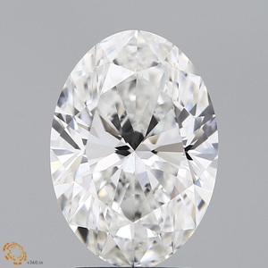IGI Oval Cut Lab Grown Diamond 3,24 CT Suelto para anillo G Color VS1 Clarity Lab Diamond Ecológico Diamante Suelto para ella - Product Image 1