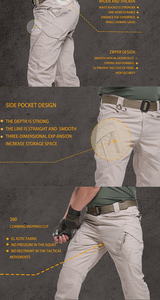 Nouveau pantalon élégant de haute qualité toile tissu vendre pantalon imperméable randonnée chasse Soft Shell Cargo randonnée pantalon en gros - Product Image 4