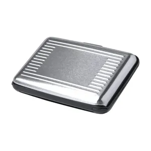 Porte-cartes de visite personnalisé en aluminium, ensemble cadeau gadget - Product Image 2