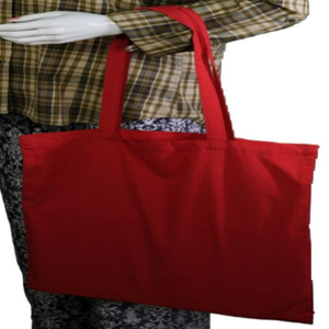 Bolsa de lona de algodón orgánico 100% ecológica al por mayor, bolsa grande de compras en blanco reutilizable para comestibles, Impresión de logotipo personalizable para - Product Image 5