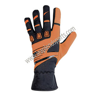 OEM ถุงมือแข่งรถสำหรับโกคาร์ท, ถุงมือหนังระบายอากาศได้ดีออกแบบมาสำหรับกลางแจ้ง - Product Image 4