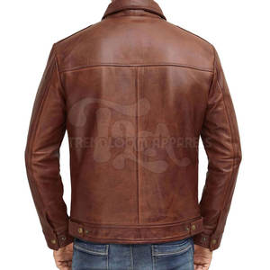 Chaqueta de Cuero para Hombre, Transpirable, Abrigada para Invierno, Estilo Casual, a Precio Razonable - Product Image 4