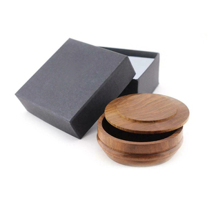 Ensemble de bol à raser artisanal en acier inoxydable léger et écologique de Morgans Industries avec couvercle pour le stockage de la crème à raser - Product Image 5