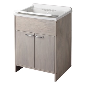 Lavabo da Esterno Serie Garden 60x50x85 cm Colore Rovere Lavello da Cucina - Product Image 1