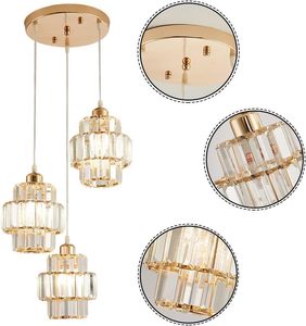 현대 가정 결혼식 샹들리에 4 층 아크릴/크리스탈 비즈 원격 제어 계단 조명 장식 방 철 재료 - Product Image 1