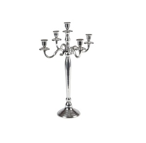 Latest Design Metal 5 Arms <b>Candle</b> Holder Gold Finished for Home and Wedding Decorative Floor Candelabra Handmade Customized - Product Image 2