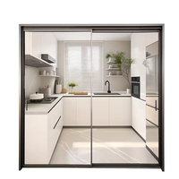 Portes en aluminium de haute qualité série 6000 Installation facile Expédition rapide Finition anodisée Taille personnalisée selon les exigences