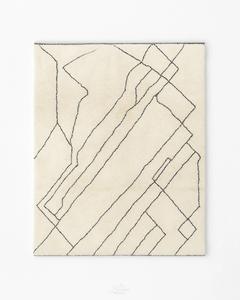 Auténtico hecho a mano marroquí grande Beni Ourain Alfombra de lana Azilal Tapis alfombra persa patrón de bucle Oriental hogar sala de estar - Product Image 4